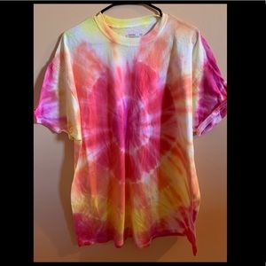 Handmade Tie Dye Cotton T Shirt